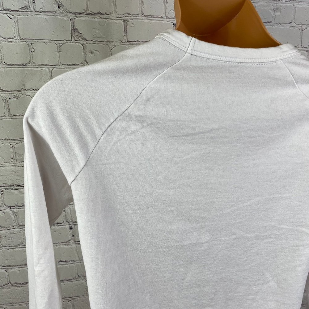 Tommy Hilfiger logo White Crewneck Sweater Tops - Picture 7 of 9